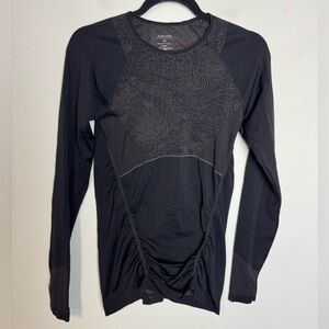 Title Nine Ruched Athletic Top Long Sleeve M